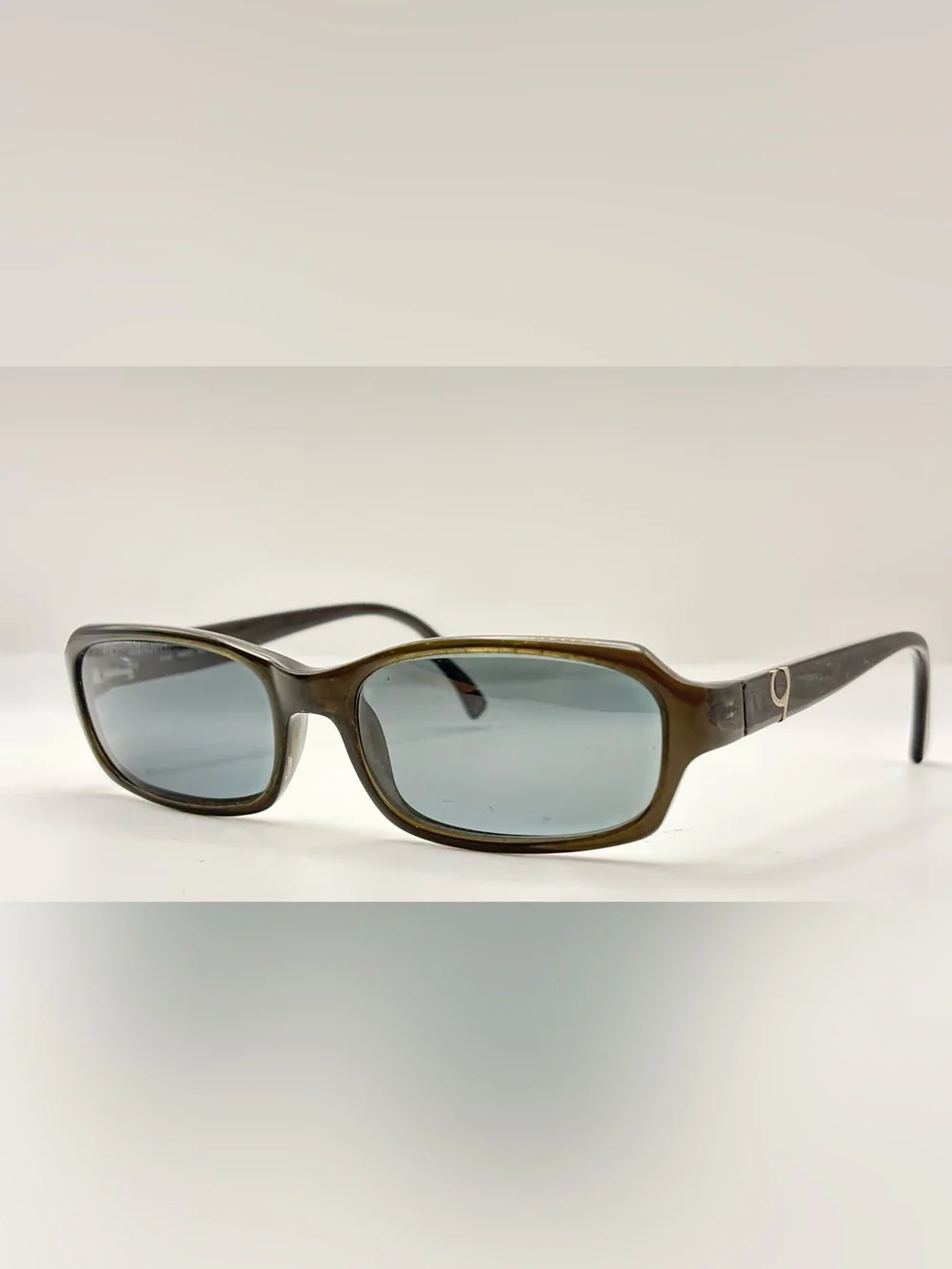 Nine West Crystal 15 Black Oval Sunglasses Frames Only